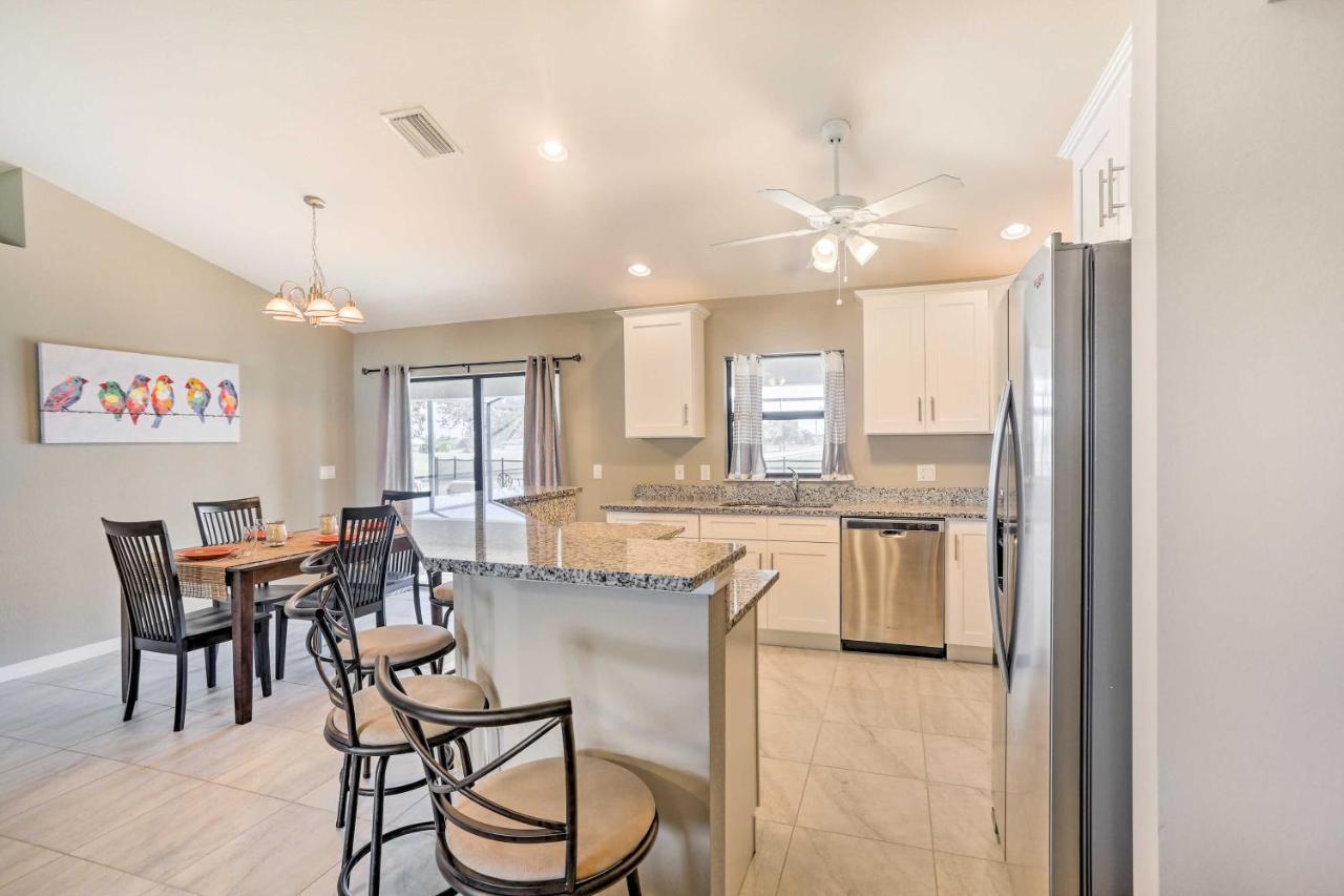 Central Cape Coral House With Private Screened Pool! 外观 照片