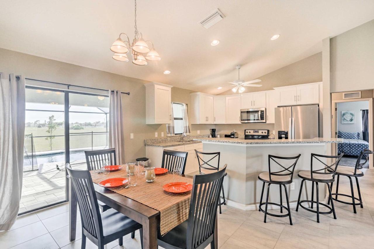 Central Cape Coral House With Private Screened Pool! 外观 照片