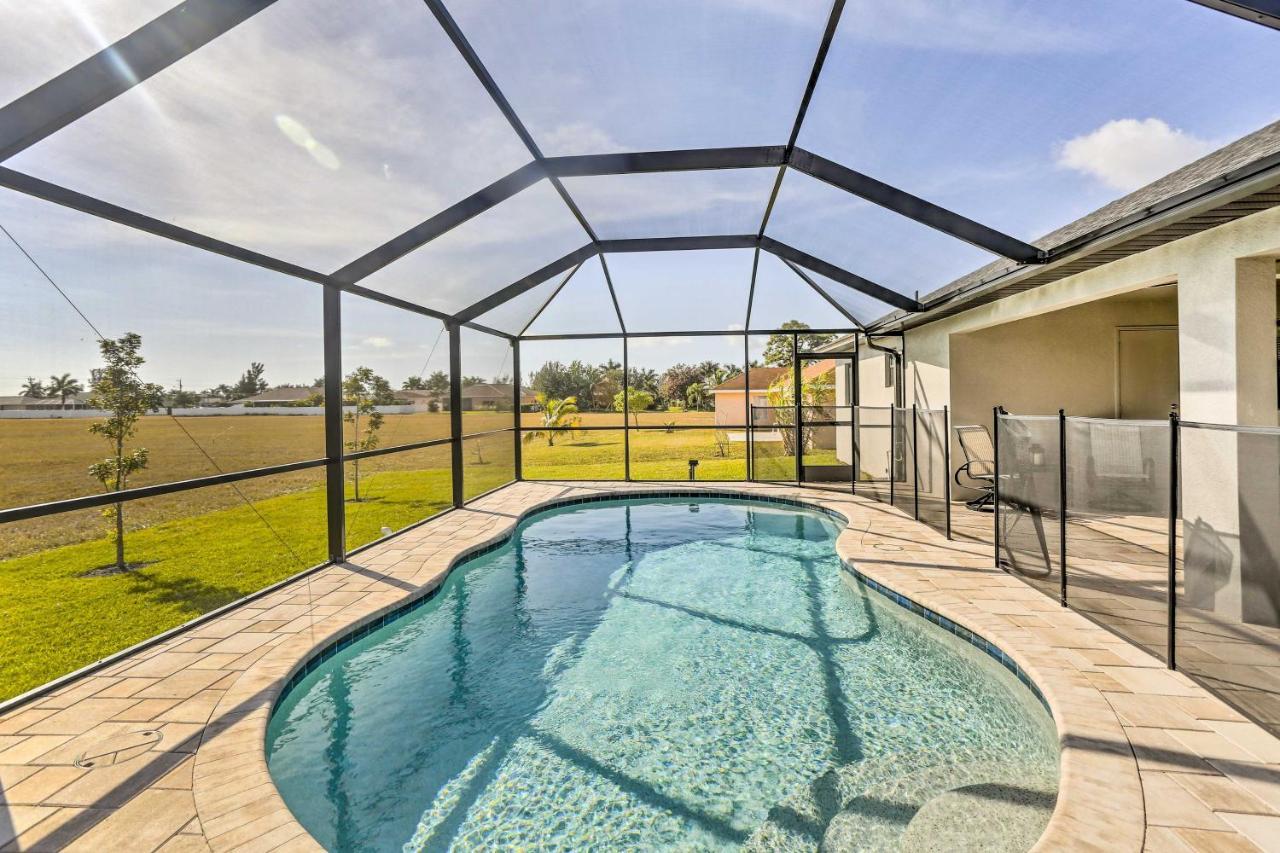 Central Cape Coral House With Private Screened Pool! 外观 照片