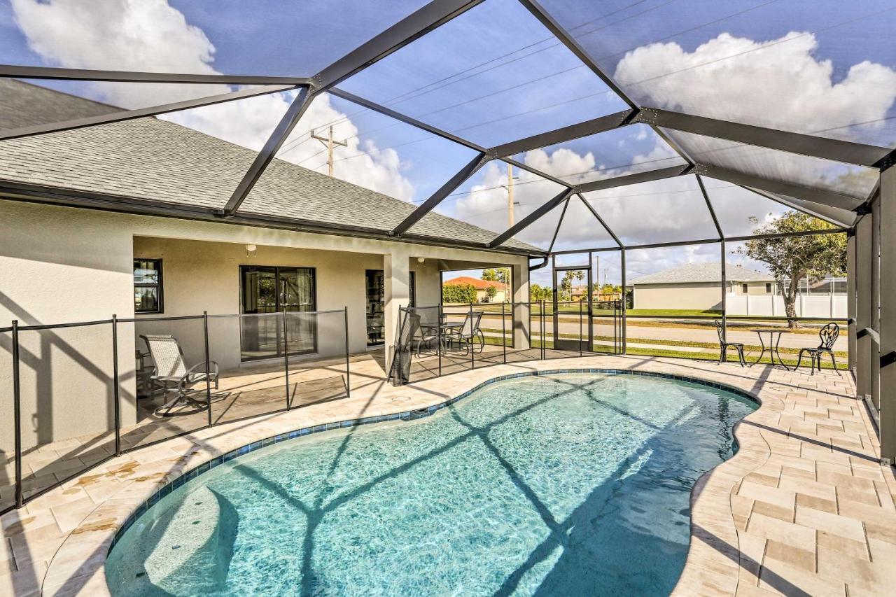 Central Cape Coral House With Private Screened Pool! 外观 照片