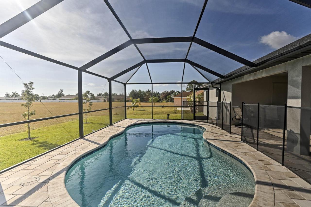 Central Cape Coral House With Private Screened Pool! 外观 照片